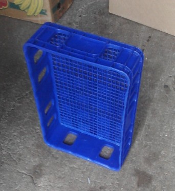 plastic crate detail
